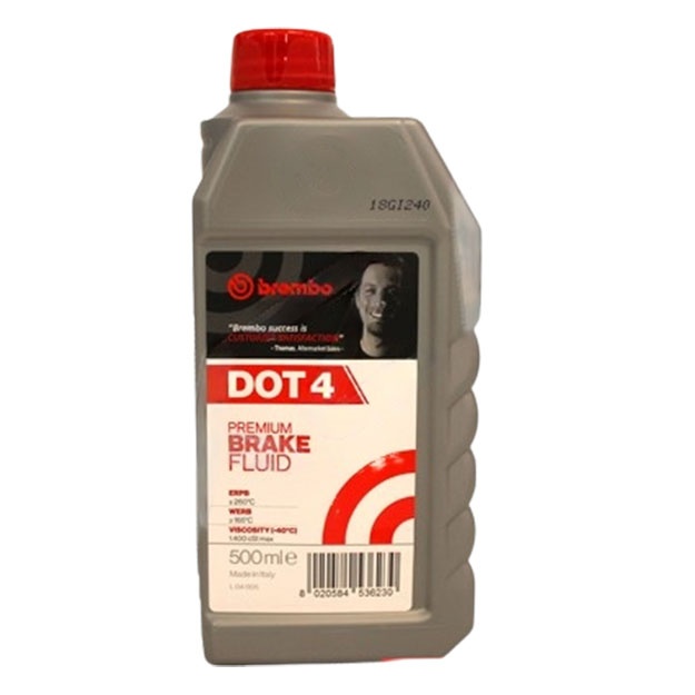 Жидкость тормозная BREMBO DOT 4 LOW VISCOSITY L04210 1.000л