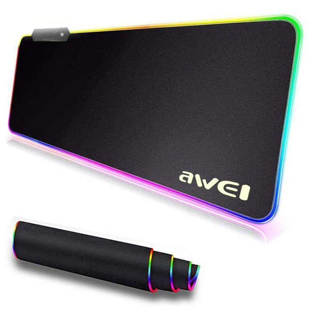 Игровой коврик для мыши Awei MD-1 RGB