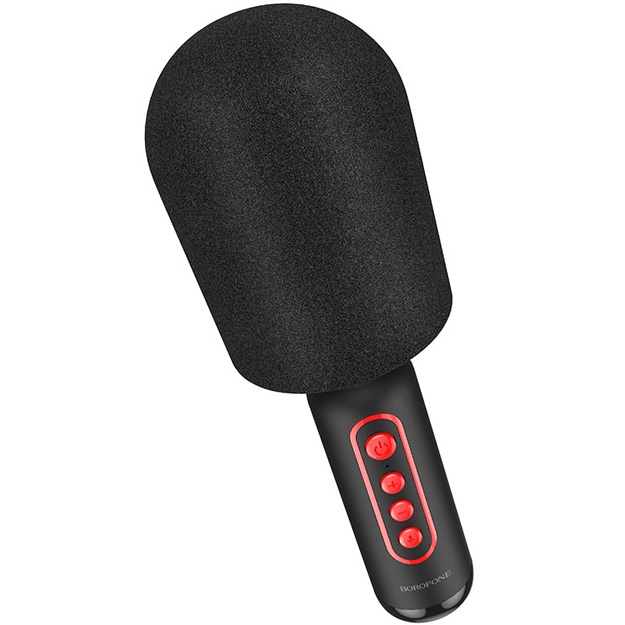 Portativ karaoke mikrofon Borofone BFK3 Qora