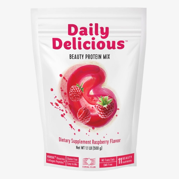 Daily Delicious beauty shake malina 500 gr