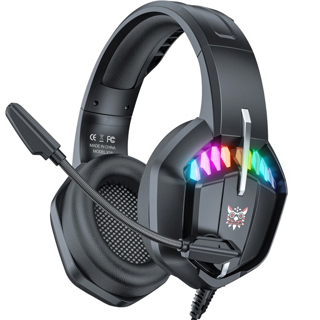 O‘yin uchun simli minigarnituralar Onikuma X28 RGB
