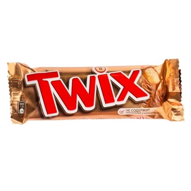 Shokoladli batonchik Twix sutli 55g