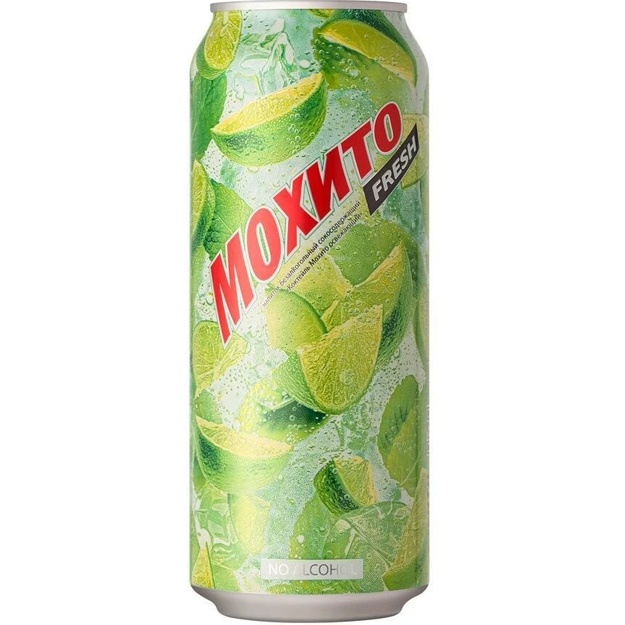Gazlangan ichimlik Moxito Fresh 500 ml Laym