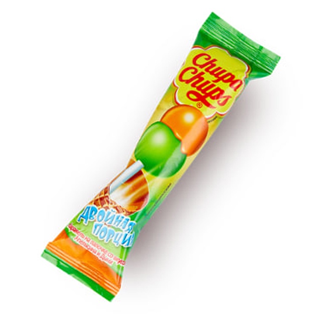 Karamel Chupa Chups Ikki qismli 16,8g