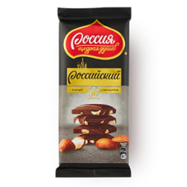 Shokolad Rossiya bodom 82g