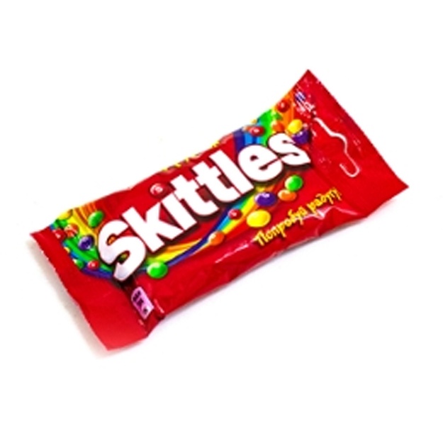 Карамель Skittles кисломикс 38г Красный