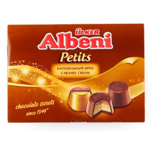 Shirinliklar Albeni Petits krem bilan 192g