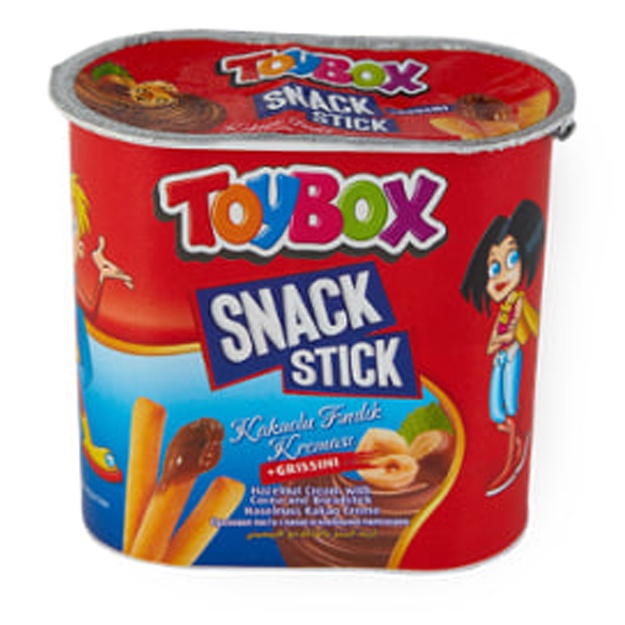 Шоколадная паста Toybox с хлебными палочками 56г