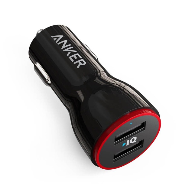 Автомобильное зарядное устройство Anker PowerDrive 2 24W 2-Port Car Charger