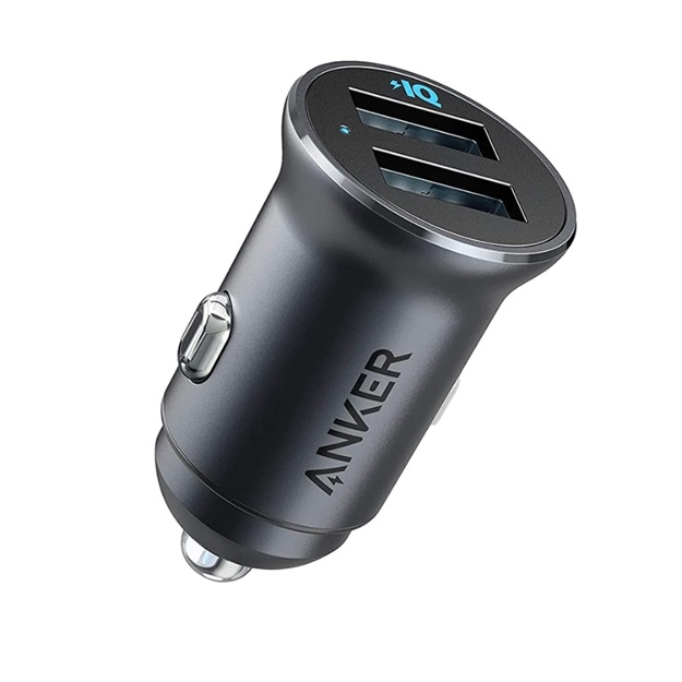 Avtomobil zaryadlovchi qurilmasi Anker PowerDrive 2 Alloy Black