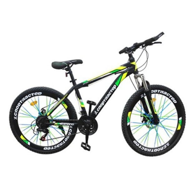 Tog‘ velosipedi SportMaster 26" qora-yashil