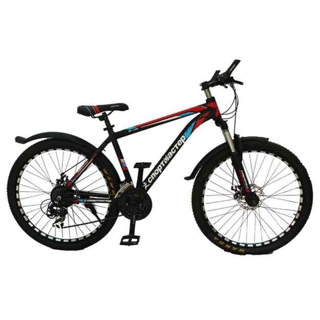 Tog‘ velosipedi SportMaster 26" cherniy-krasniy