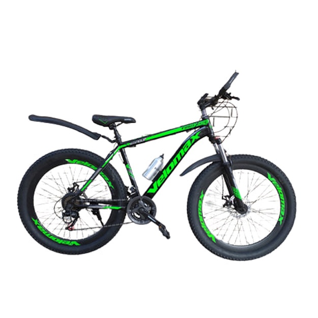 Tog‘ velosipedi Velomax 26" qora-yashil