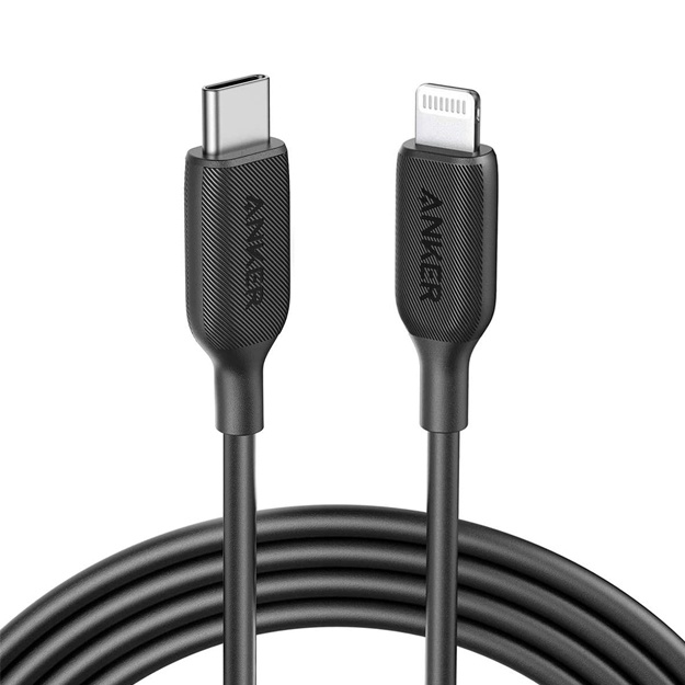 USB kabel Anker PowerLine III USB-C to Lightning 2.0 Cable 3ft Qora