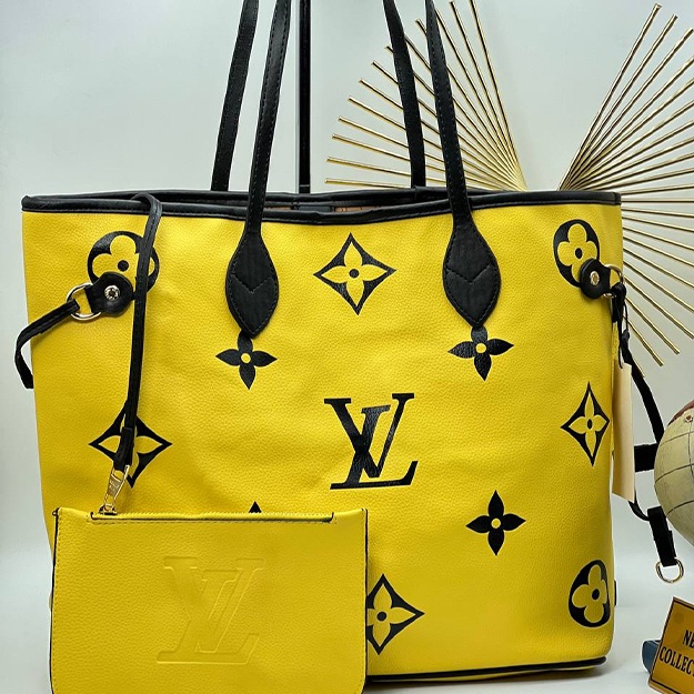 Женская Сумка Louis Vuitton АРТ OL1122 желтый