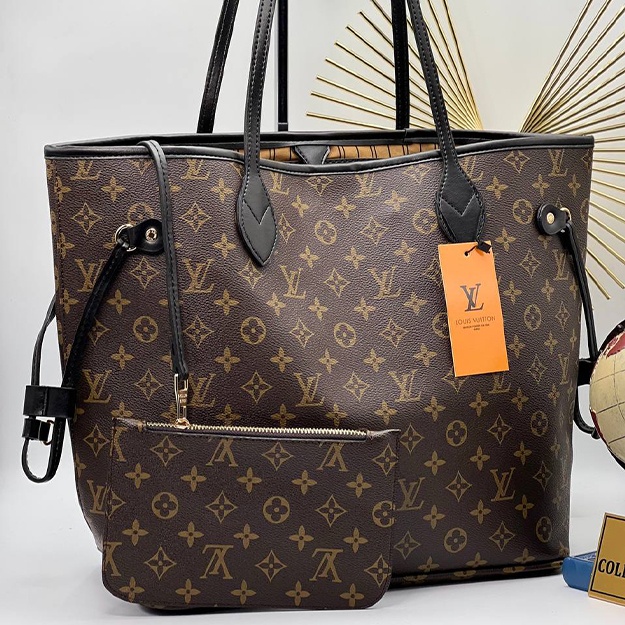 Женская Сумка Louis Vuitton АРТ OL1152 коричневый