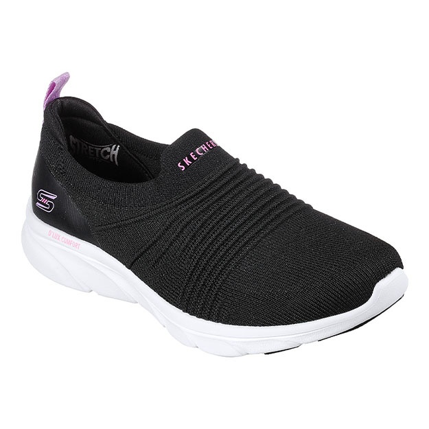 Ayollar Krossovkalari Skechers D'LUX COMFORT ART 104339-BKW 8
