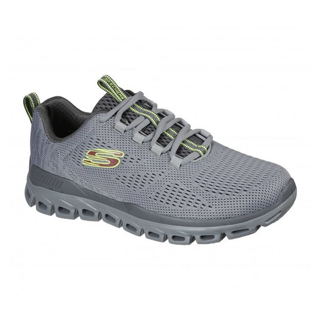 Erkaklar Krossovkasi Skechers GLIDE-STEP ART 232136-GRY 8.5