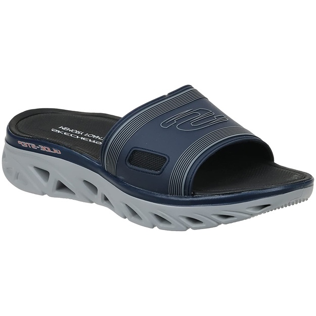 Мужские Шлепанцы Skechers Original GLIDE-STEP SPORT SANDAL АРТ 237381-NVY 12