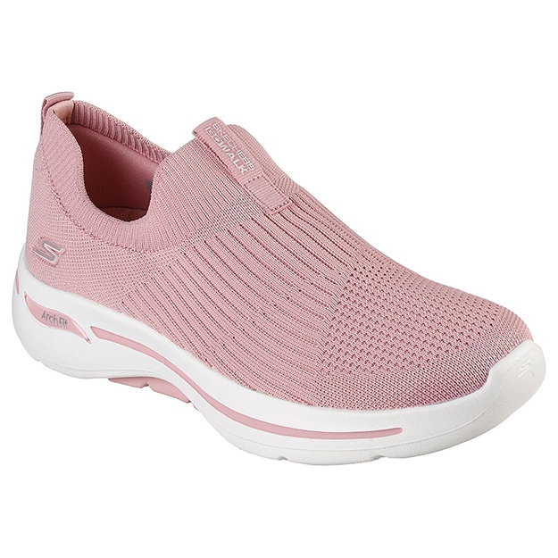 Женские Кроссовки Skechers GO WALK ARCH FIT ART 124409-LTPK 9