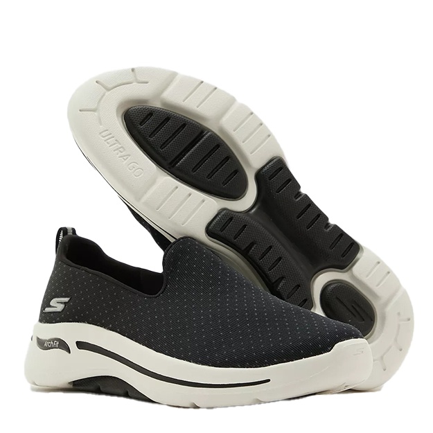 Женские Кроссовки Skechers GO WALK ARCH FIT 124856-BKW 8