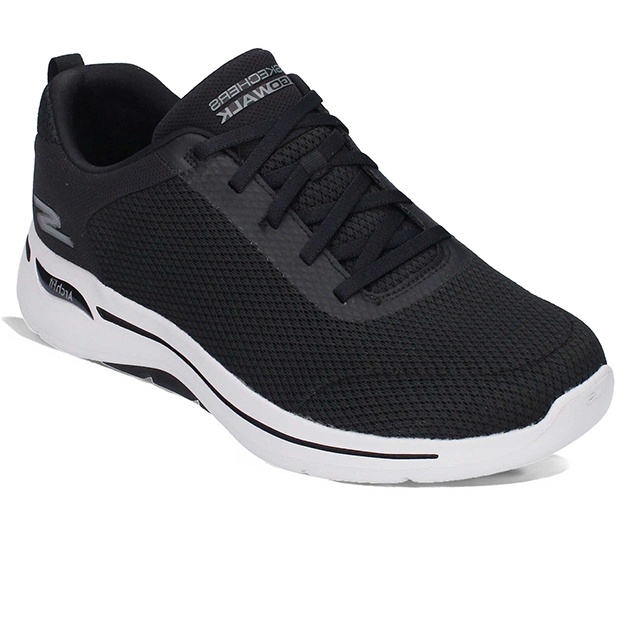 Erkaklar Krossovkalari Skechers GO WALK ARCH FIT ART 216135-BLK 7.5