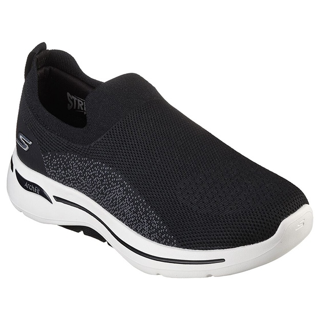 Erkaklar Krossovkalari Skechers GO WALK ARCH FIT ART 216136-BKGY 12