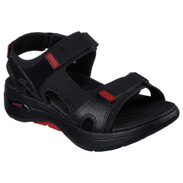Мужские Сандали Skechers GO WALK ARCH FIT SANDAL АРТ 229021-BKRD 12