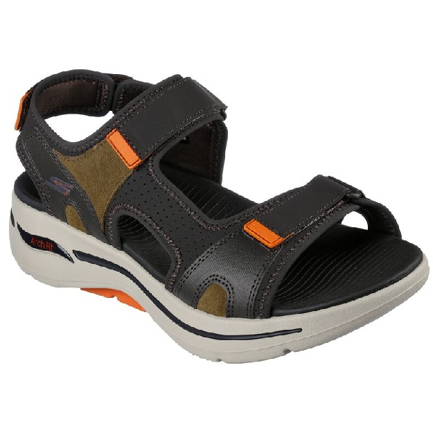 Erkaklar Sandallari Skechers GO WALK ARCH FIT SANDAL ART 229021-OLOR 10