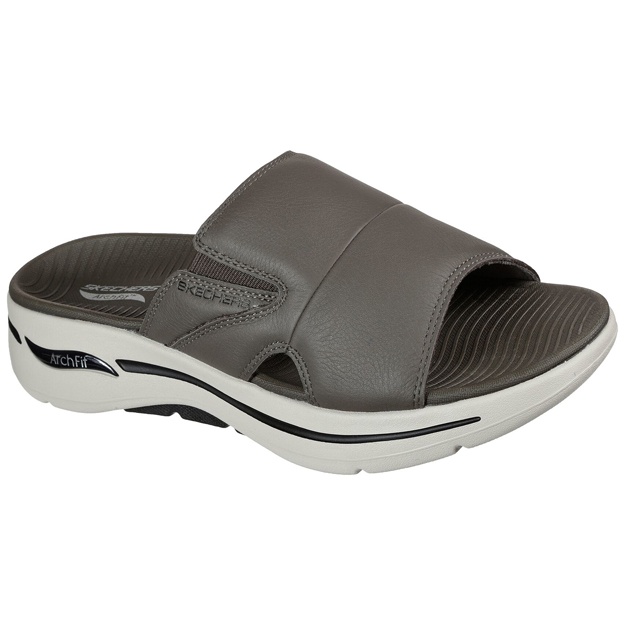 Erkaklar Shippaklari Skechers Original GO WALK ARCH FIT SANDAL ART 229023-TPE 10