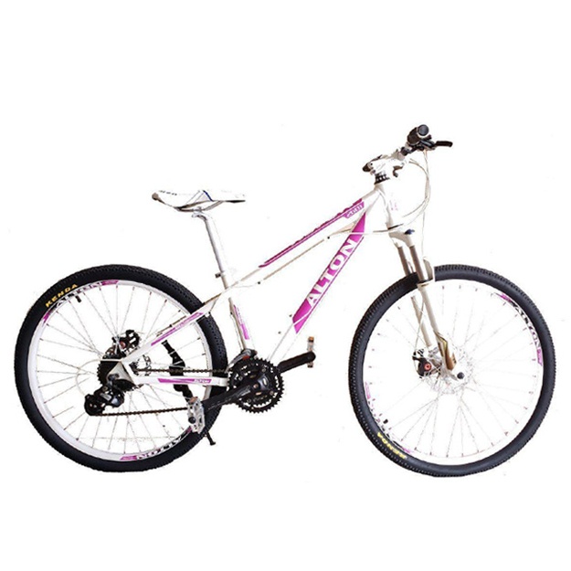 Горный велосипед Alton 26" (белый-розовый)