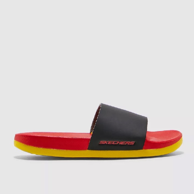 Bolalar Shippaklari Skechers KIDS SMU SLIDES ART 998203L-RDBK 4
