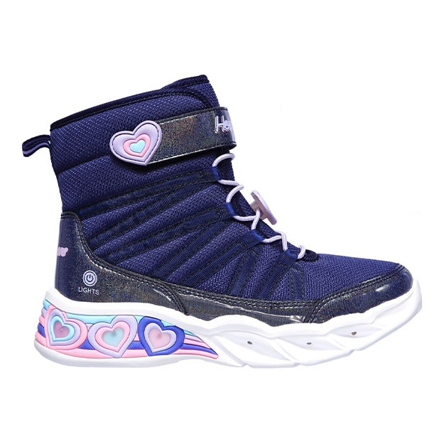 Bolalar Etiklari Original Skechers SWEETHEART LIGHTS ART 302661N-NVLV 9