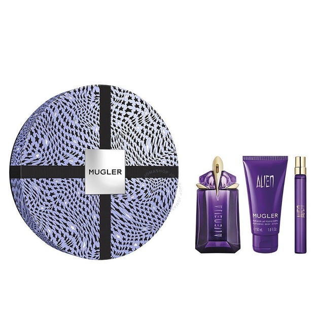 Thierry Mugler Alien EDP 60 ml + EDP 10 ml miniature + body lotion 50 ml