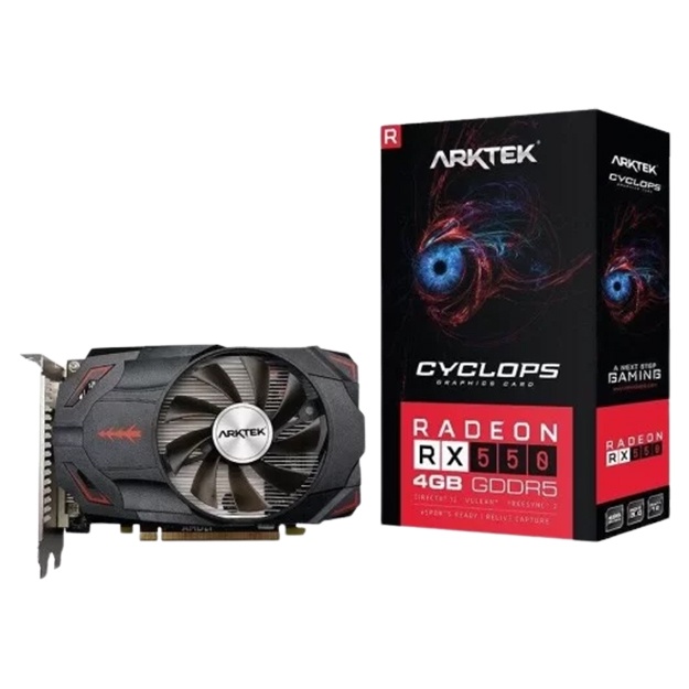 Видеокарта Arktek 4GB ATI Radeon RX550 GDDR5