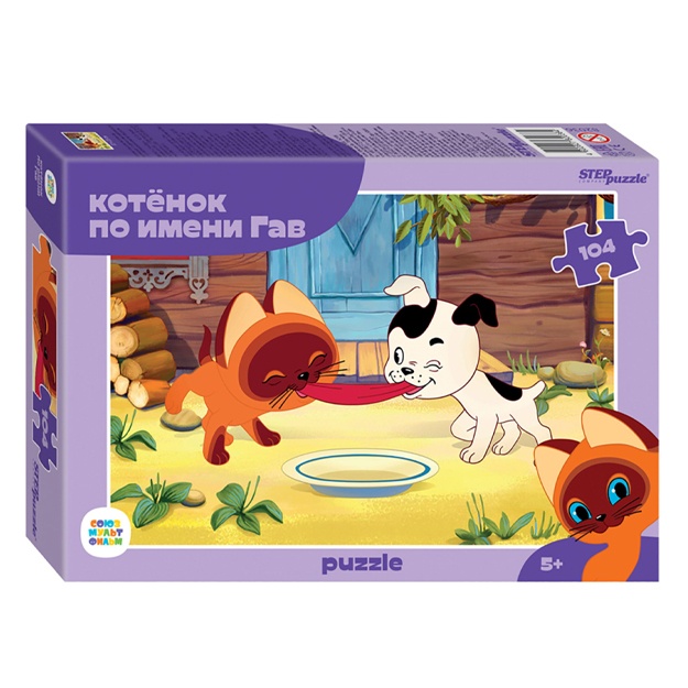 Mozaik «jumboq» 104 "Vuf ismli mushukcha (yangi)" (S/m)