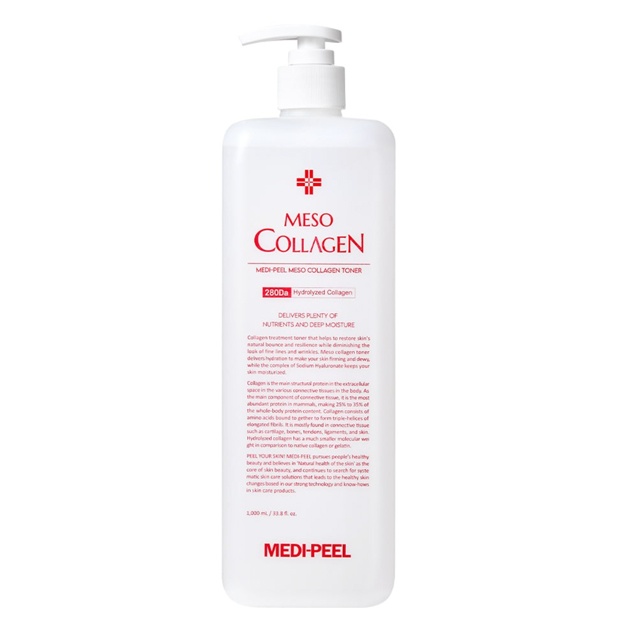 Kollagen va peptidli yuz toneri 1000 ml Mezo Kollagen Toner Medi-peel
