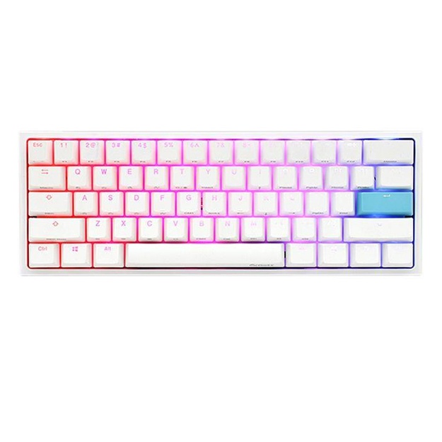 O‘yin klaviaturasi Ducky DKON2061ST-SUPDWWT Cherry MX Silent Red Switch