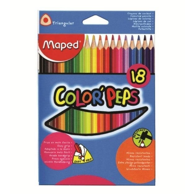 Rangli qalamlar Maped (18solourSolor’Peps) 832063