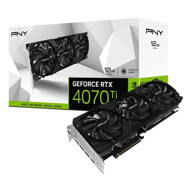 Видеокарта PNY GeForce RTX™ 4070Ti 12 ГБ VERTO DLSS 3 From UAE (VCG4070T12TFXPB1)
