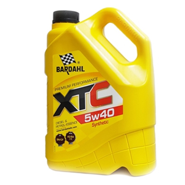 Sintetik motor moyi Bardahl XTC 5W40 5L