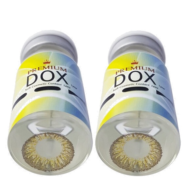 Цветные контактные линзы Premium Dox BIG CTY P.Hazel -6.5