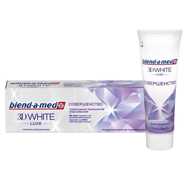 Зубная паста Blend-a-med 3D White Luxe Совершенство 75 мл