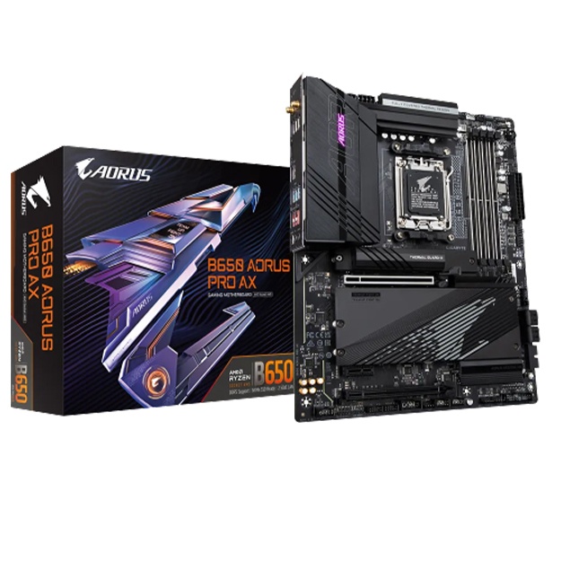 Kompyuter platasi Gigabyte AMD AM5 B650 AORUS PRO AX DDR5