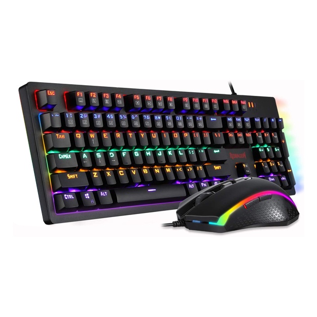 Kombo mexanik klaviatura + sichqoncha Redragon S117-KN