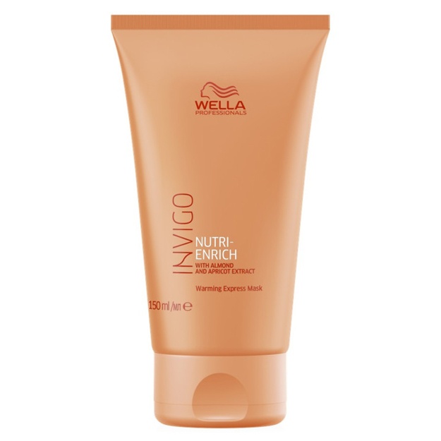 Issiq ekspress sochlar uchun niqob Wella Pro Nutri Enrich Warming Express Mask 150ml