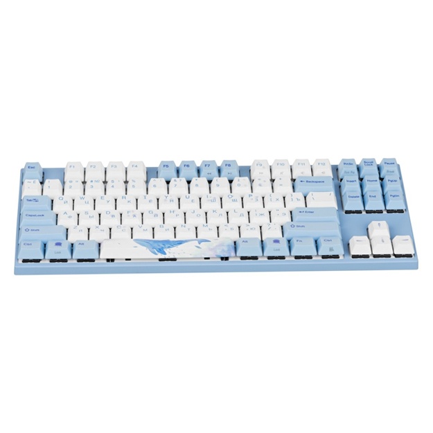 O‘yin klaviaturasi Varmilo VEM87 Sea Melody EC V2 Ivy Multicolor