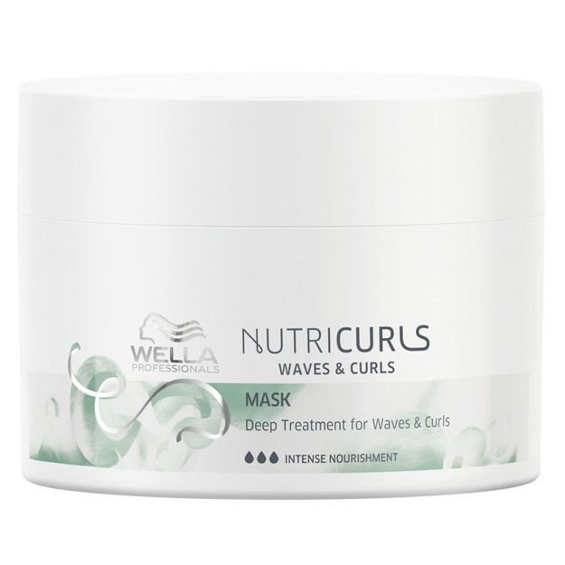 To‘lqinli va jingalak sochlar uchun niqob Wella Nutricurls 150ml