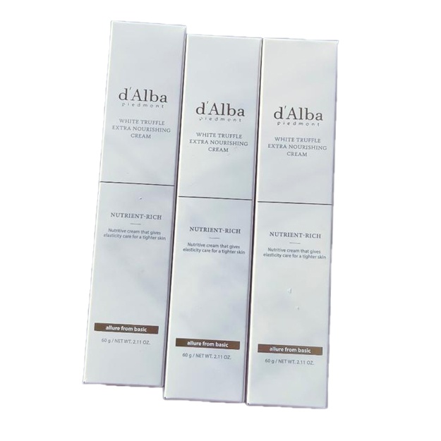 Oq truffle bilan qarishga qarshi krem d'alba white truffle extra nourishing cream