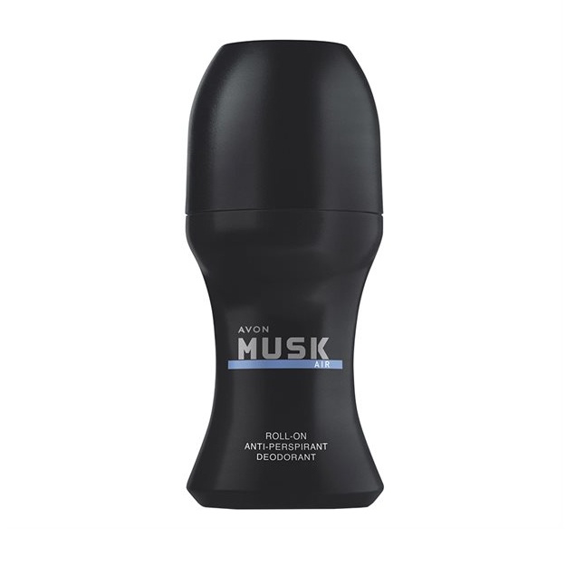 Parfyumlangan terga qarshi dezodorant Avon Musk+ Air 50ml